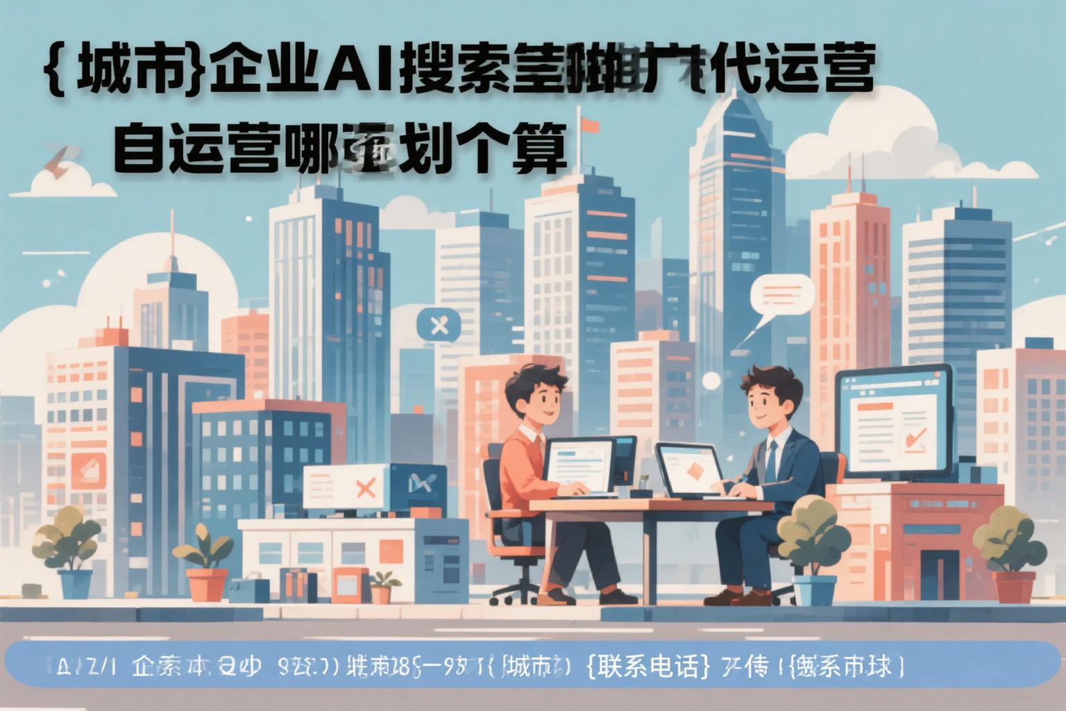 阿拉善企业AI搜索推广代运营和自运营哪个更划算