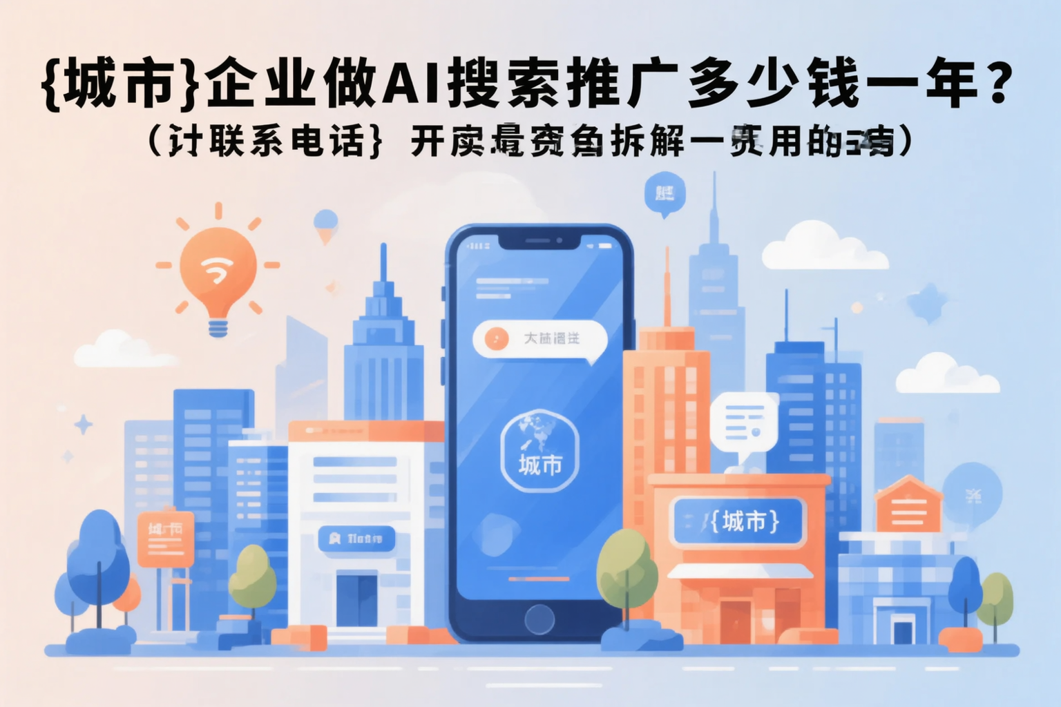 阿拉善企业做AI搜索推广多少钱一年？真实费用拆解