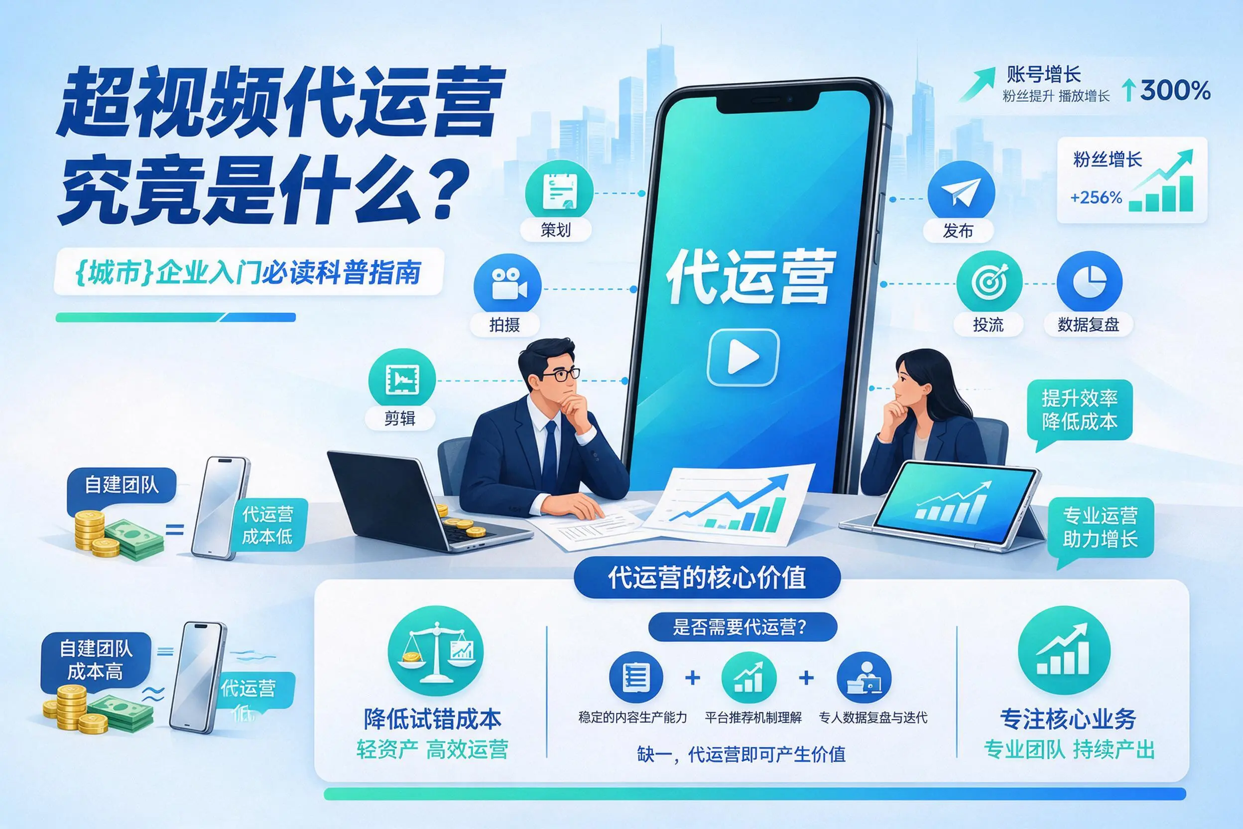 短视频代运营究竟是什么？阿拉善企业入门必读科普指南