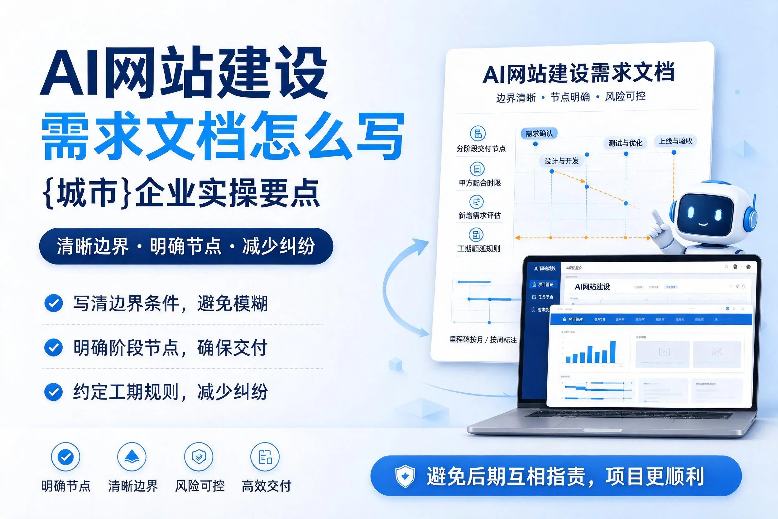 AI网站建设需求文档怎么写,阿拉善企业实操要点